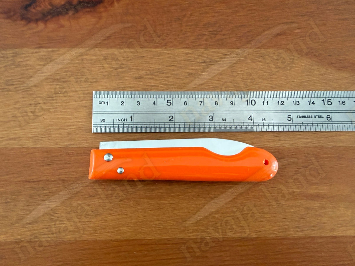 Arcos Orange Spanish Folding Pocket Knife – 3.35" NITRUM Stainless Steel