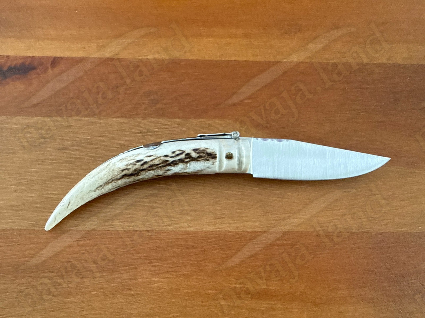 Joker Punta Ciervo Folding Knife Deer Antler Handle 3.3" MOVA Steel From Spain