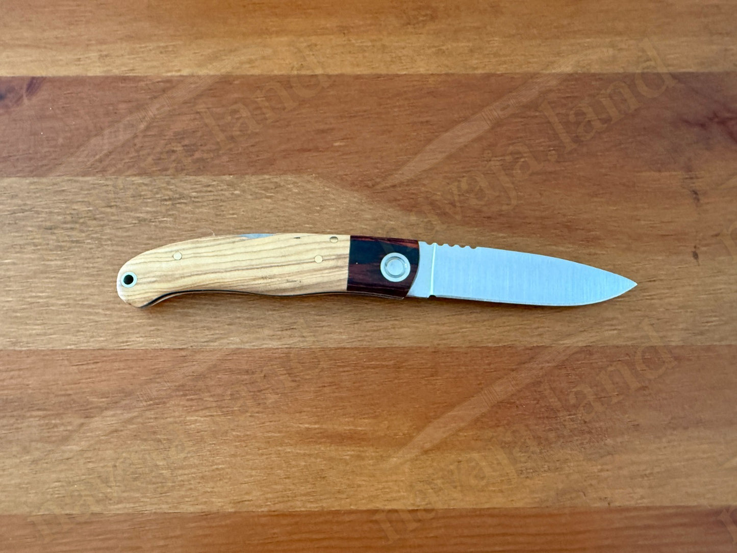 Joker Koala Pocket Knife 3.14” MOVA Blade Olive Wood & Rosewood Handle