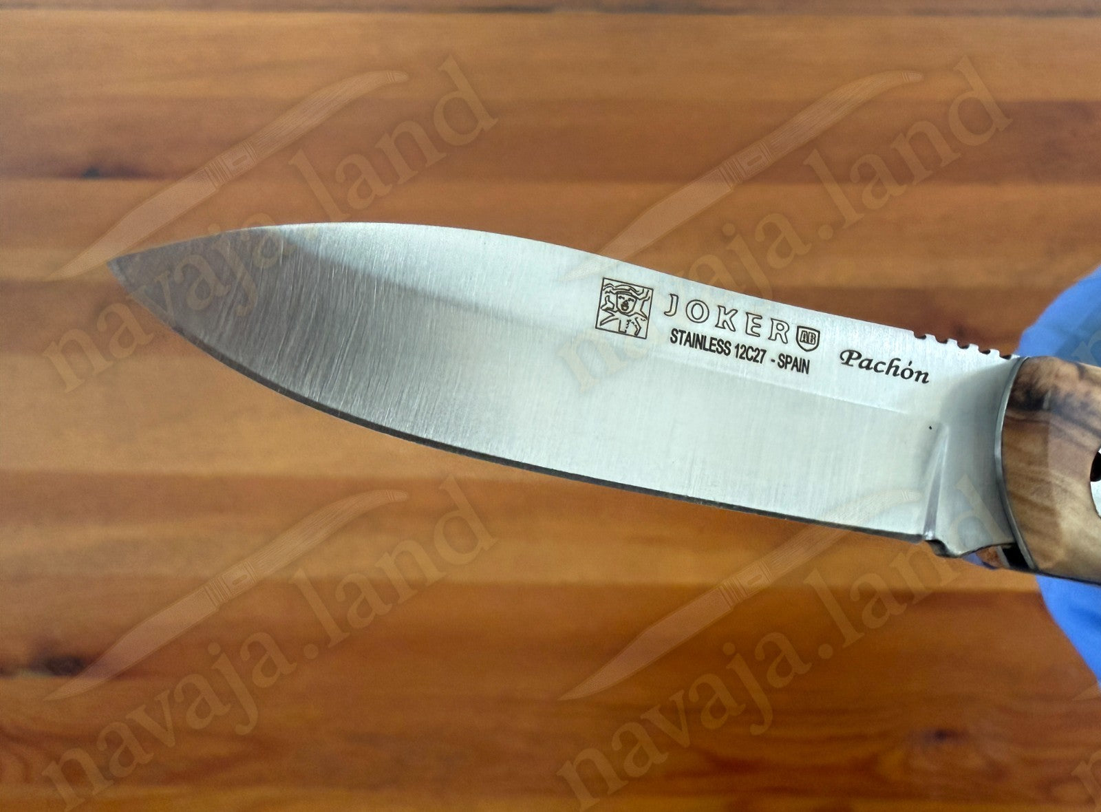 Joker Pachón Sports Pocket Folding Knife Olive Wood Sandvik 12C27 3.14” Blade