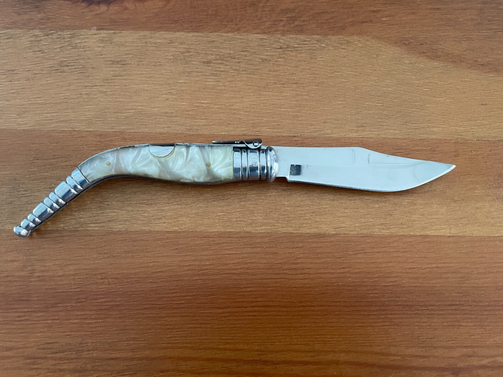 3.75" Navaja Sevillana Bandolera Nacre Imitation Handle from Spain -  US Seller