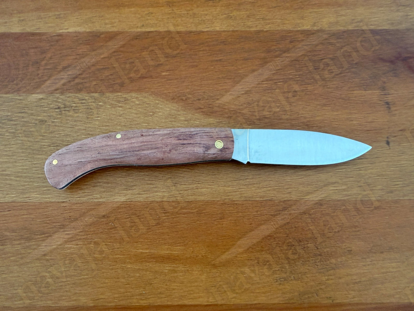 3.14” Joker Antaño Camping Folding Knife (Bubinga Wood Handle) Handmade in Spain