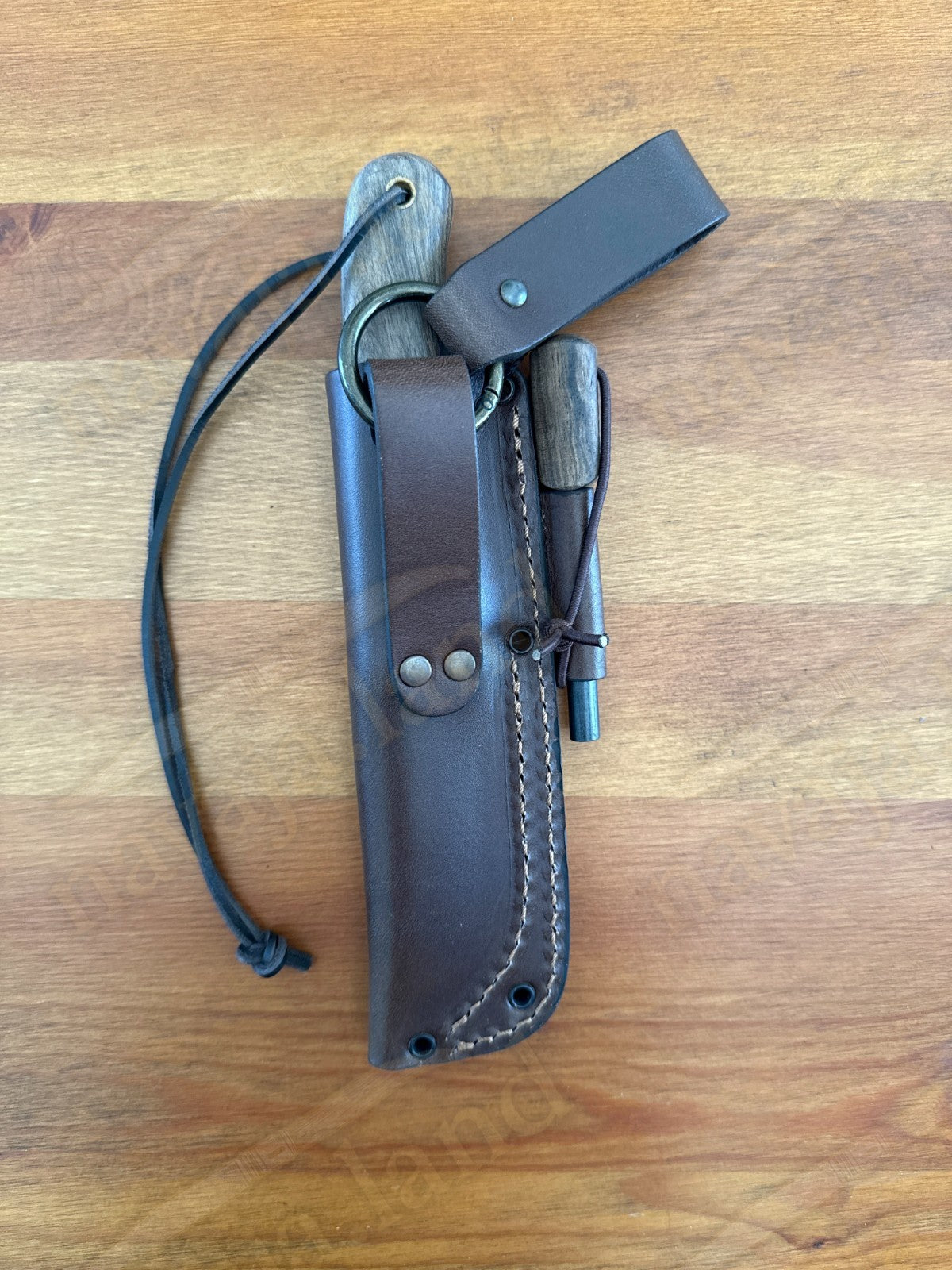 Joker BS9 Trampero Hunting Knife 3.94" Blade 14C28N Walnut Handle + Sheath Spain