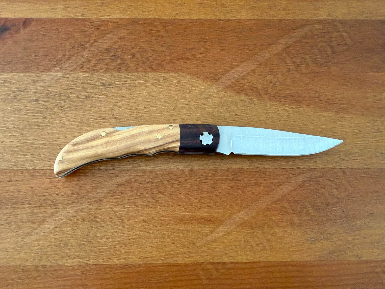 3.15” Joker Pointer Camping Folding Knife (Olive Wood Handle & Rosewood Ferrule)