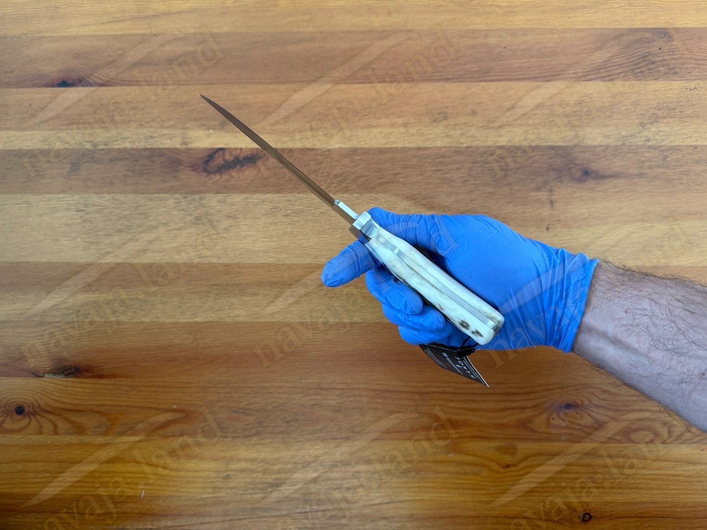 Joker Gamo Hunting Knife 5.12" Blade Stag Horn Handle w/Sheath Handmade Spain