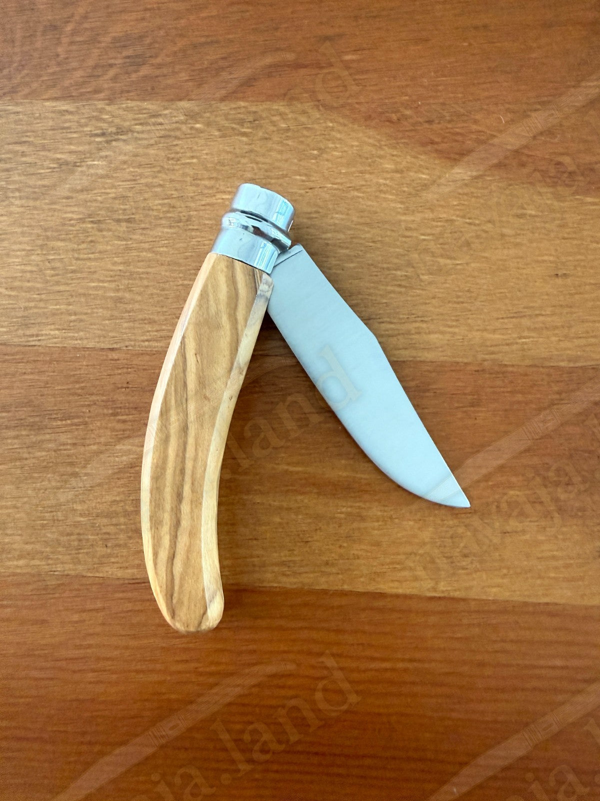 Olive Wood Handle Joker Folding Knife 8 cm (3.15 in) Blade with Viroblock Lock