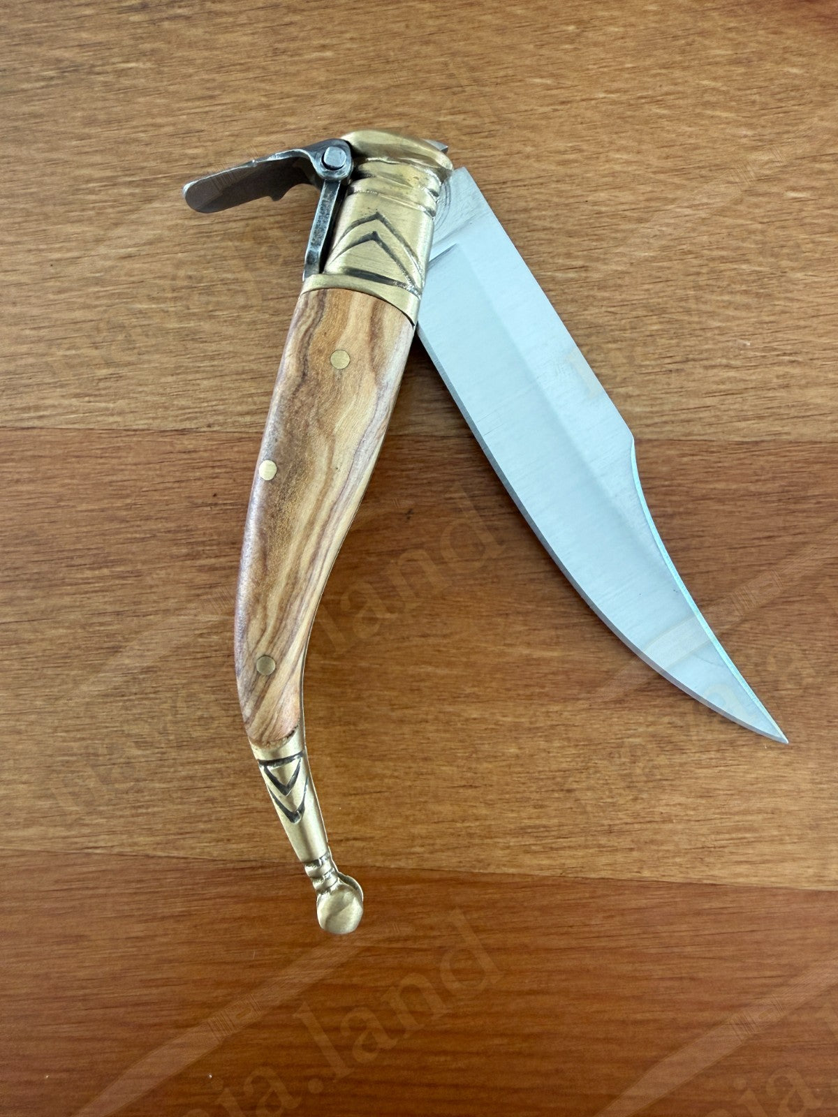 3” Navaja Joker Sevillana Knife Olive Wood Handle High Quality Handmade in Spain