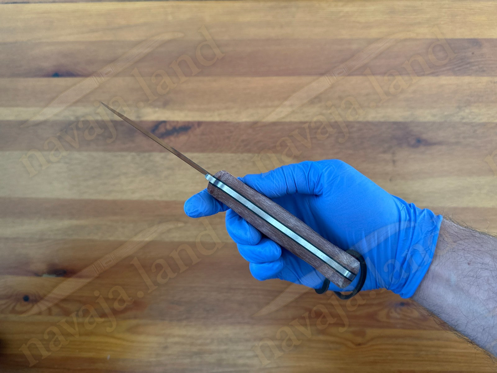 Joker Campero Fixed Knife 4.13" Full Tang K720 Carbon Steel Blade Micarta Handle