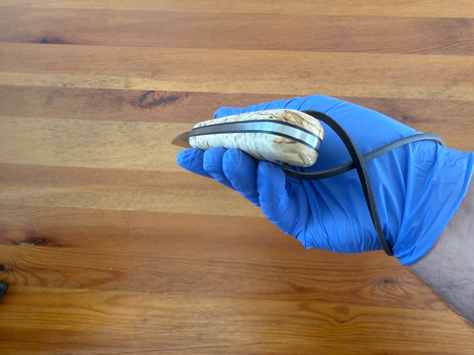 Joker Montañero Fixed Knife 4.3" Sandvik 14C28N Steel Curly Birch Handle Spain