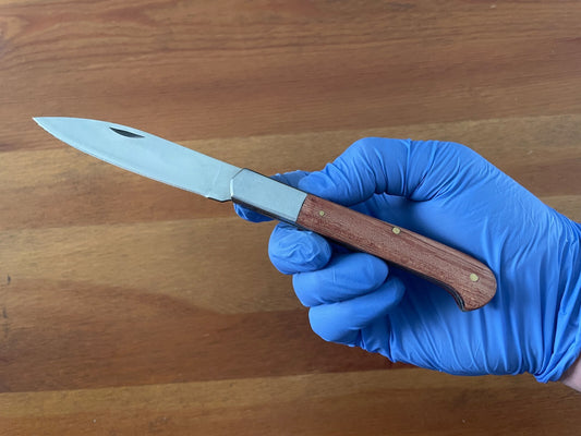 3.4" Navaja Girodia Stainless Steel Blade Wood Handle Slipjoint Made in Spain