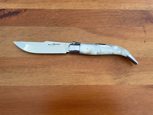 4.3" Spanish Navaja Teja Albacete Pocket Knife Nacre Imitation - US Seller