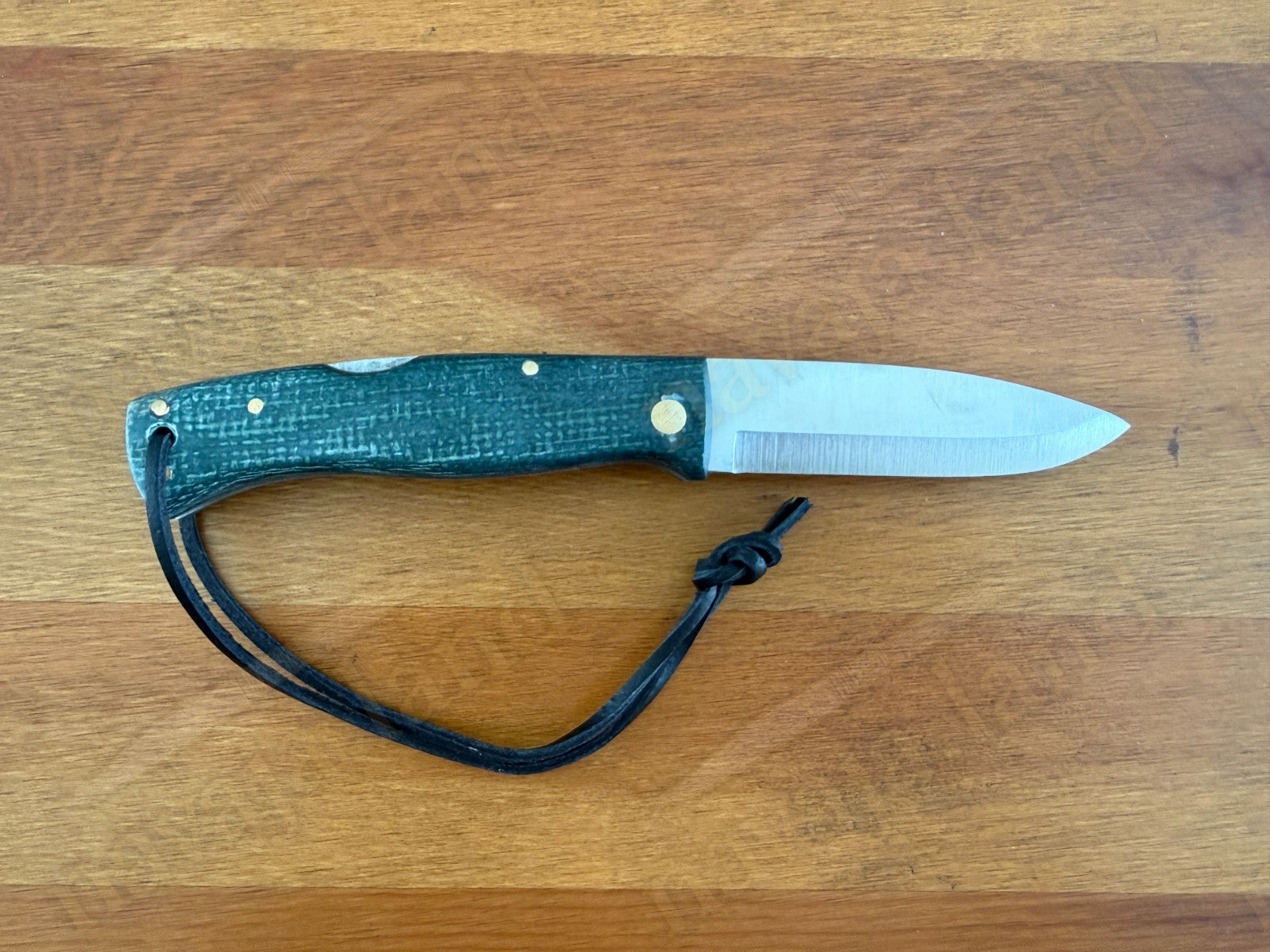 3.2” Joker Artica Bushcraft Folding Knife (Green Jute Micarta Handle) From Spain