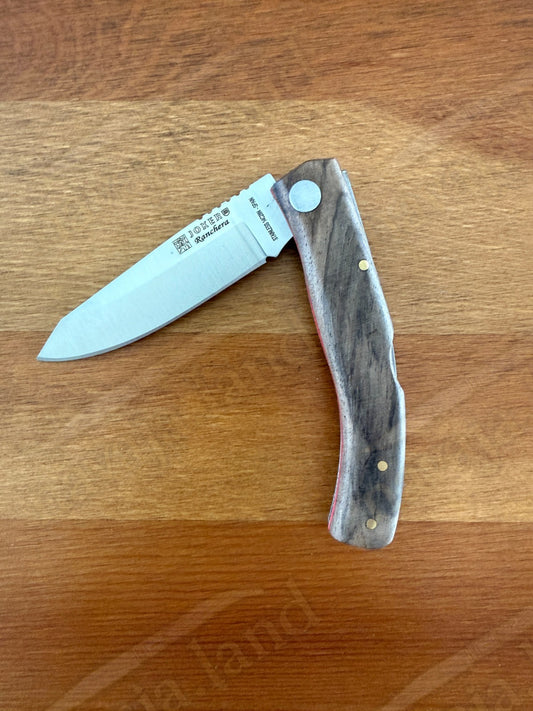 3.15” Joker Ranchera Lockback Folding Knife (Walnut Wood Handle) Handmade Spain