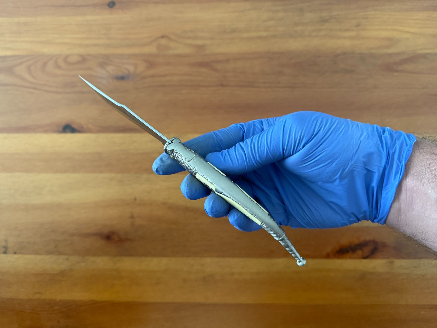 3.9” Albacete Navaja Joker Sevillana Knife Zamak Handle Handmade Slipjoint Spain