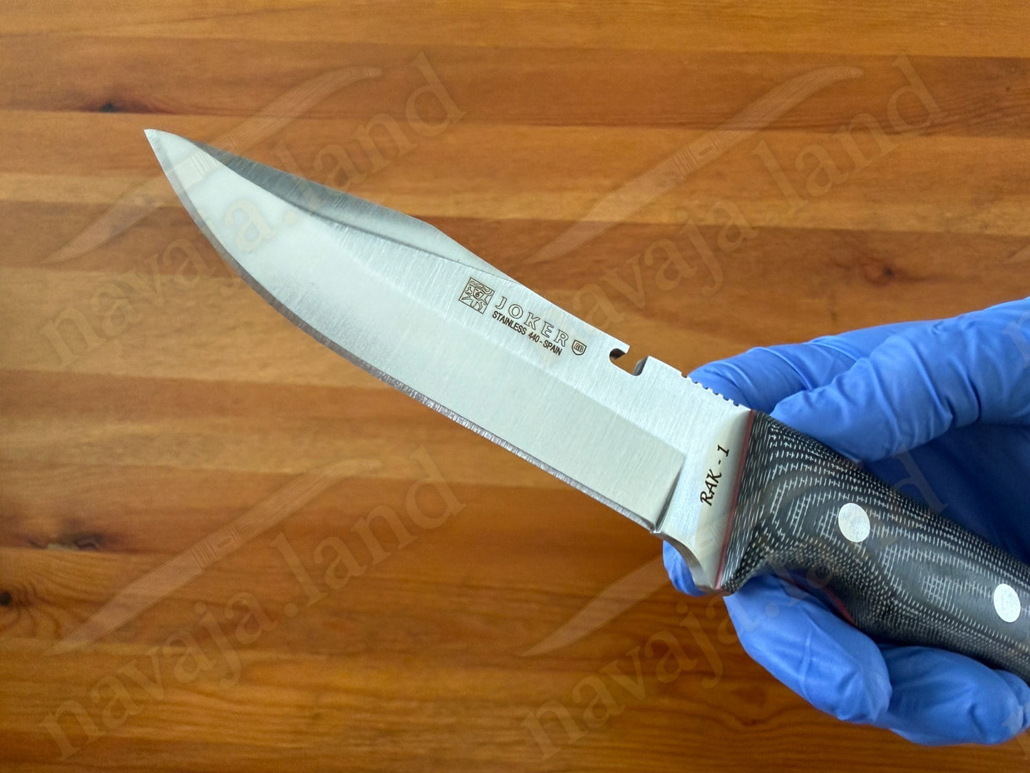 Joker RAK-1(2) Tactical Knife Full Tang | 440 Steel | Micarta Handle From Spain