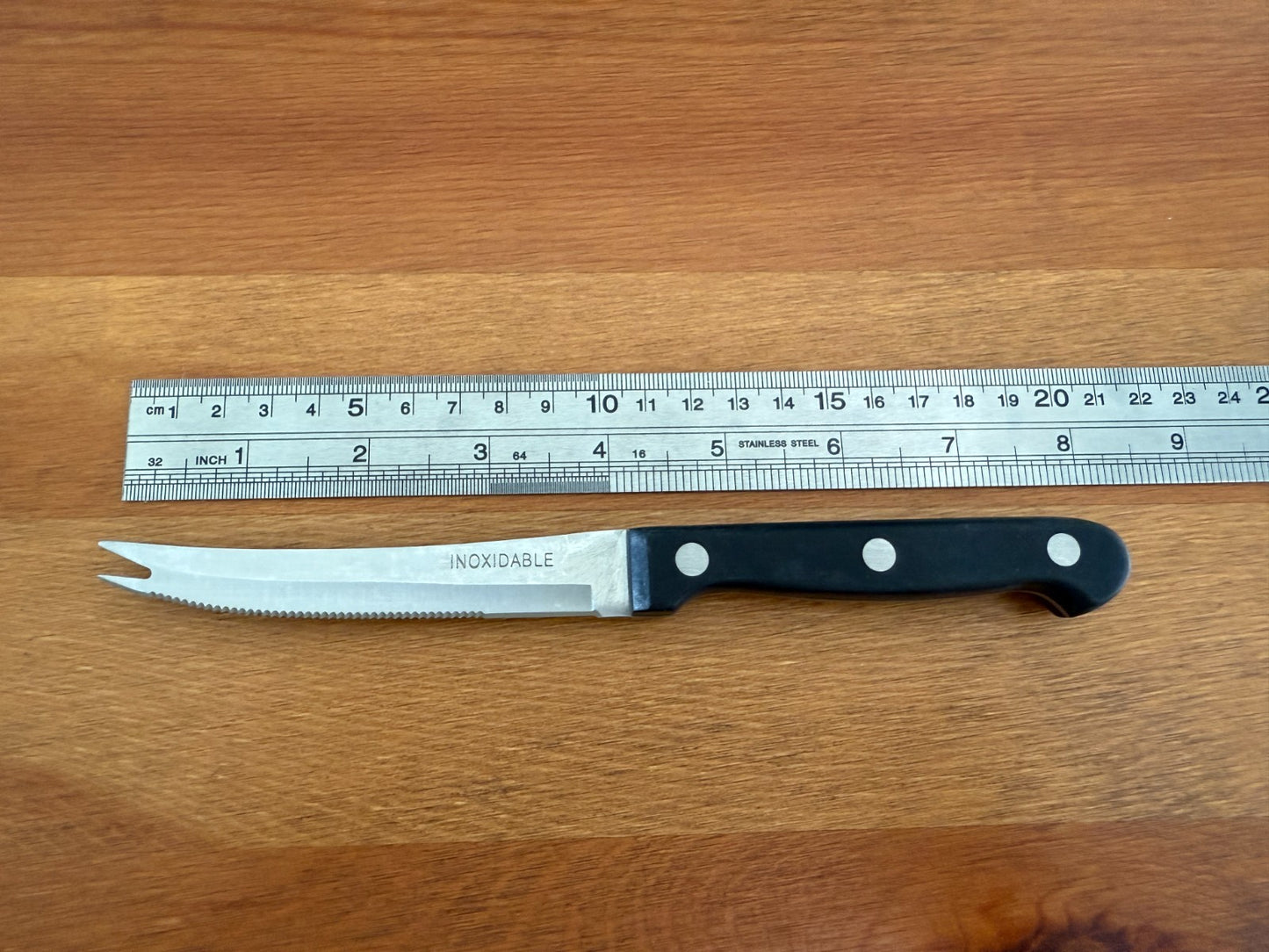 Cheese Slicer Knife 4 in Stainless Steel Plastic Handle From Albacete Spain