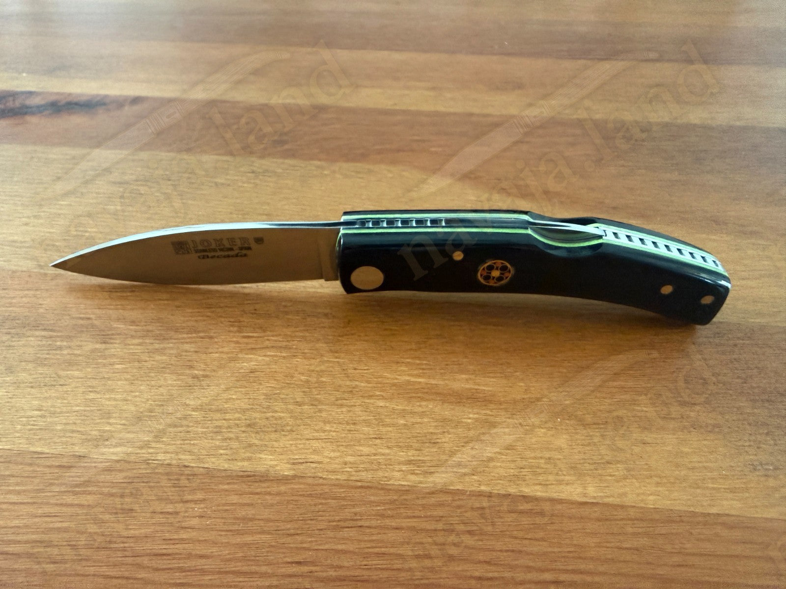 Joker BECADA Knife 3.15” Sandvik 14C28N Blade | Buffalo Horn | Lockback | Spain