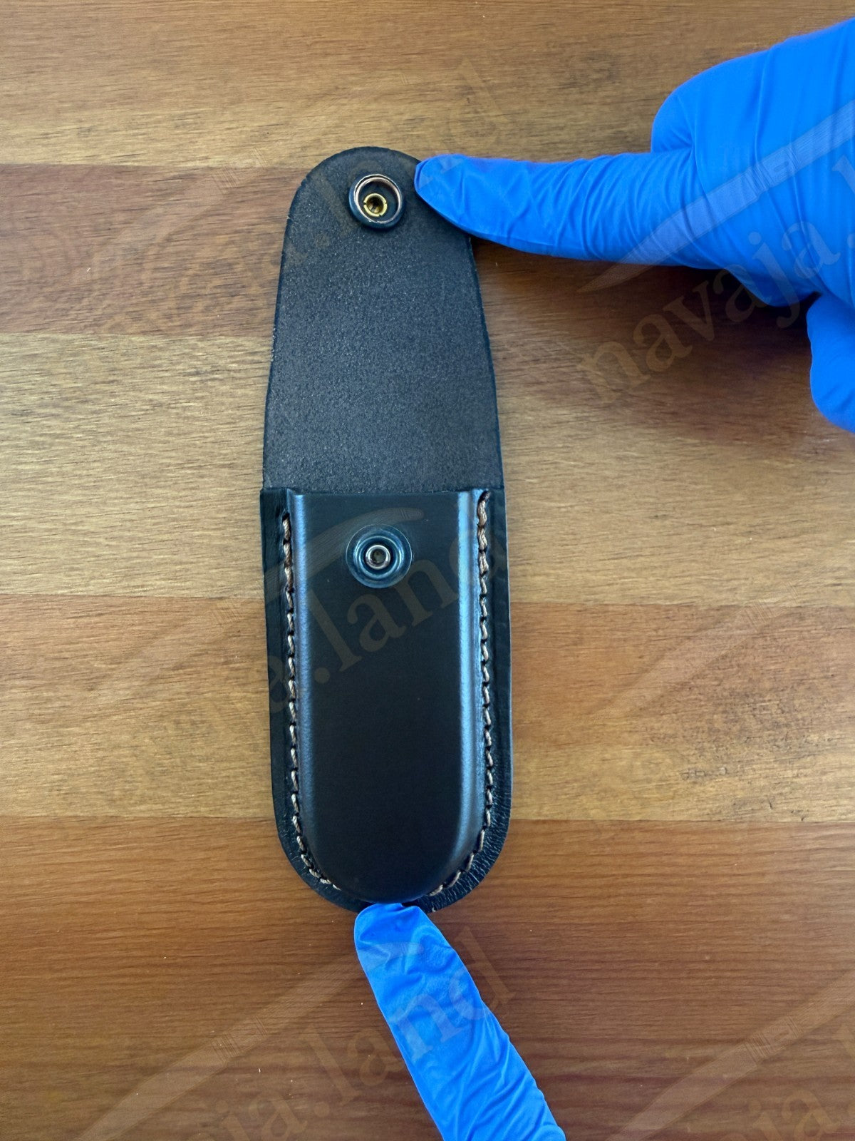 Joker Small Brown Leather Sheath – 5.12" x 1.57" (130 mm x 40 mm)