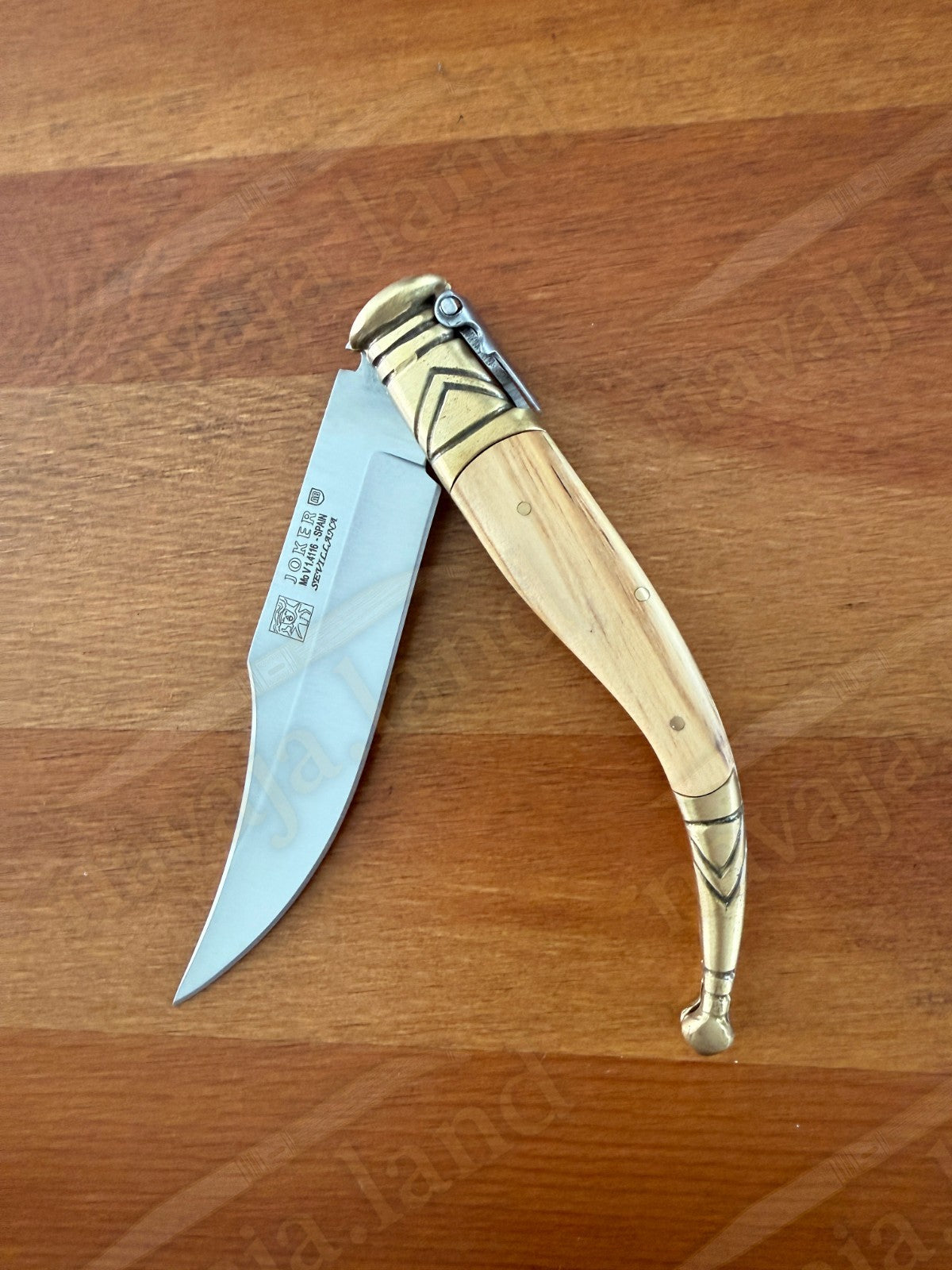 4.5” Navaja Joker Sevillana Classic Navaja Pocket Knife From Spain NO Ratchet