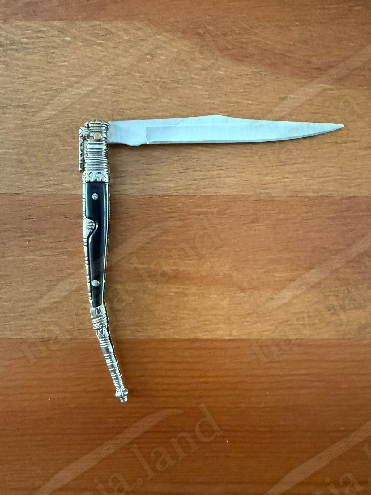 3.3” Albacete Navaja Joker Stiletto Knife Zamak Handle Handmade Slipjoint Spain