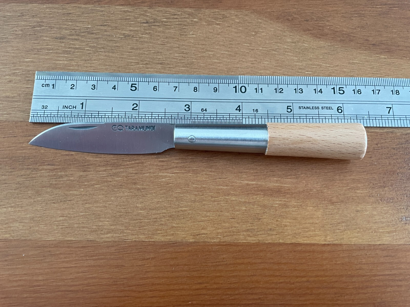 2.75" CQ Taramundi Pocket Knife Beech Wood Handle Made in Spain -  US Seller