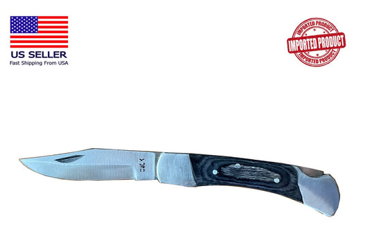 Spanish Navaja pocket knife 2.9" Wooden Scales - USA Seller