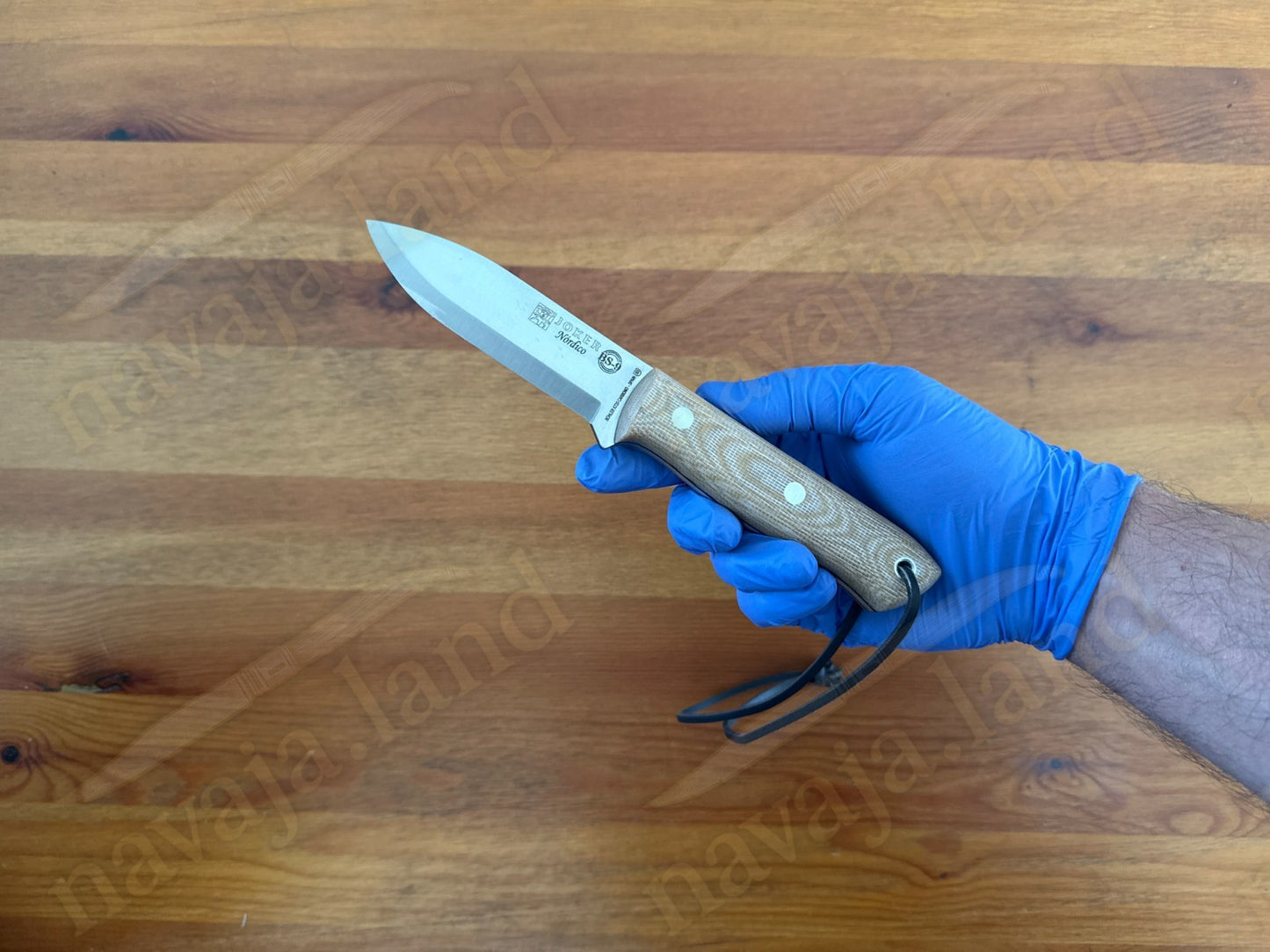 Joker BS9 Nórdico Bushcraft Knife – Micarta Handle + Firesteel – Made in Spain