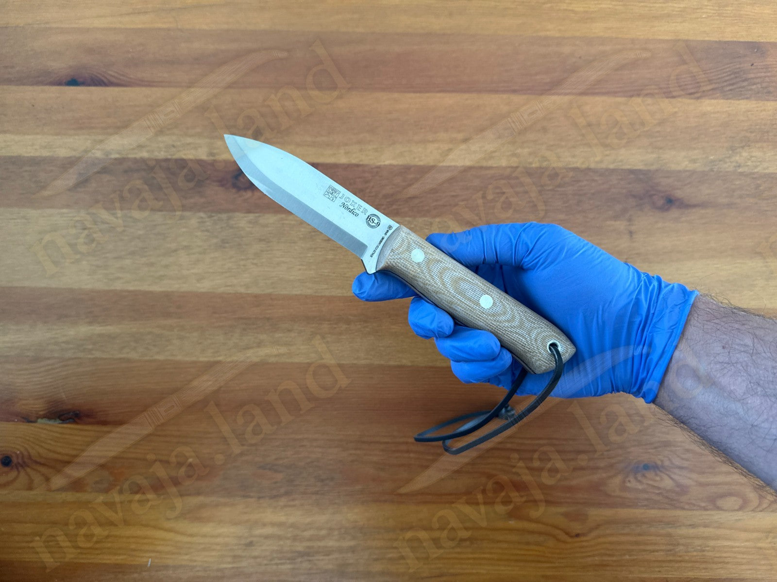 Joker BS9 Nórdico Bushcraft Knife – Micarta Handle + Firesteel – Made in Spain