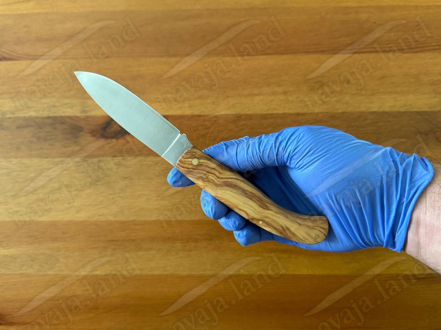 3.54” Joker Slipjoint Folding Pocket Knife (Olive Wood Handle) Handmade in Spain