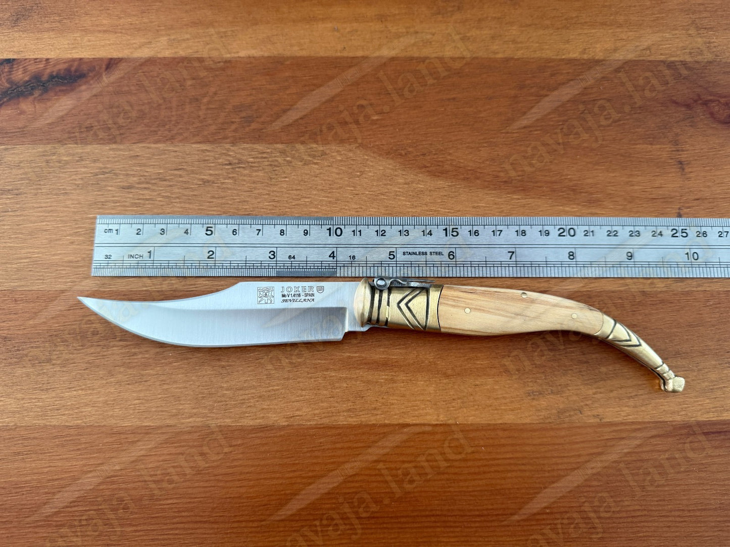 4.5” Navaja Joker Sevillana Classic Navaja Pocket Knife From Spain NO Ratchet
