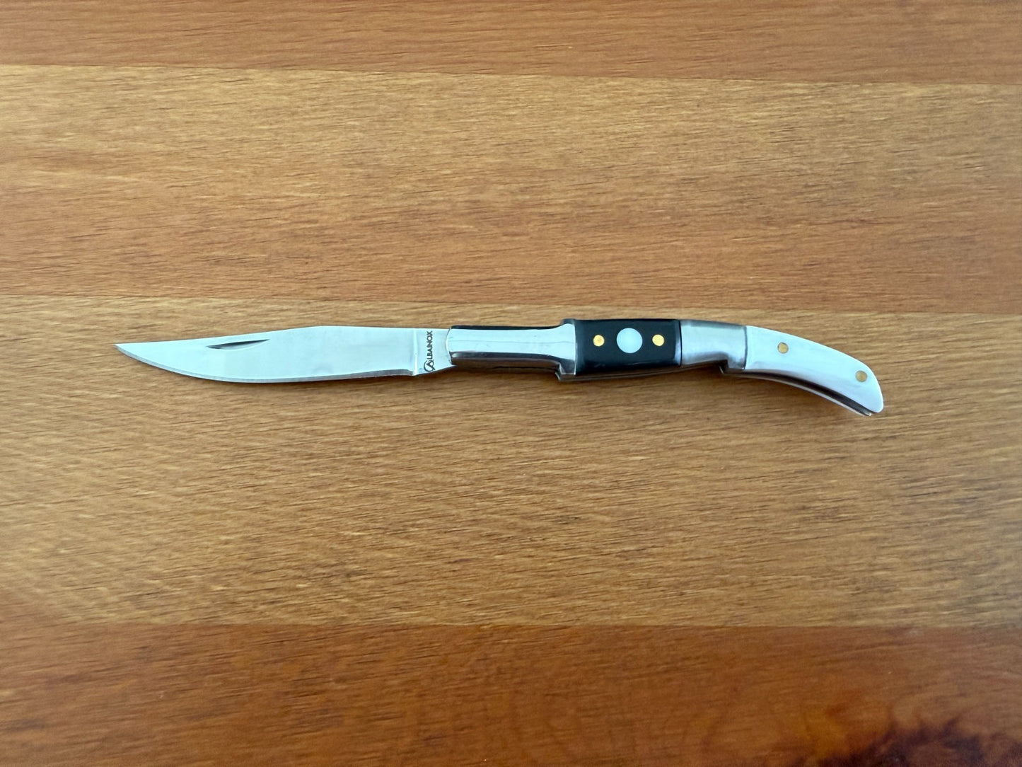 2.7" Arabian Style Spanish Navaja Folding Knife Bicolor Slipjoint From Spain