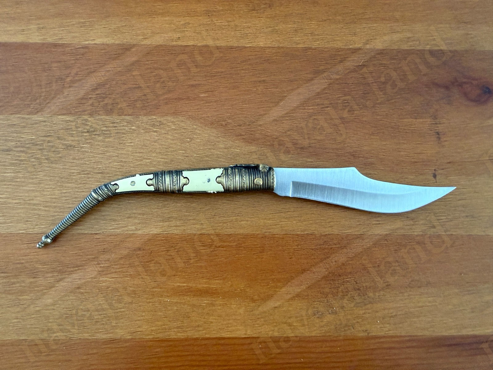 3.9” Albacete Navaja Joker Arabian Knife Zamak Handle Handmade Slipjoint Spain