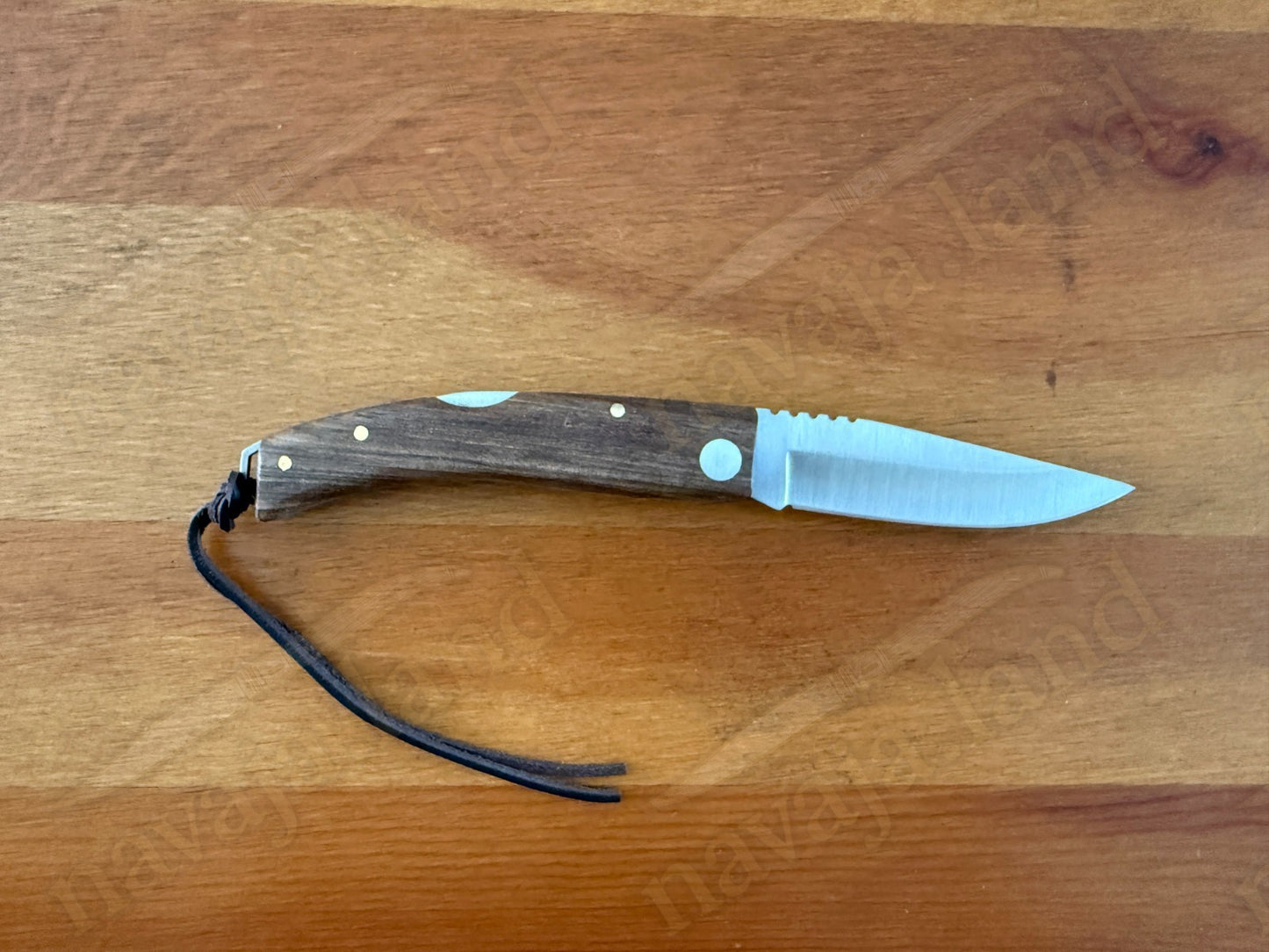 Joker Ibérica Folding Knife Walnut Wood Handle 3.15” MOVA 1.4116 Stainless Steel
