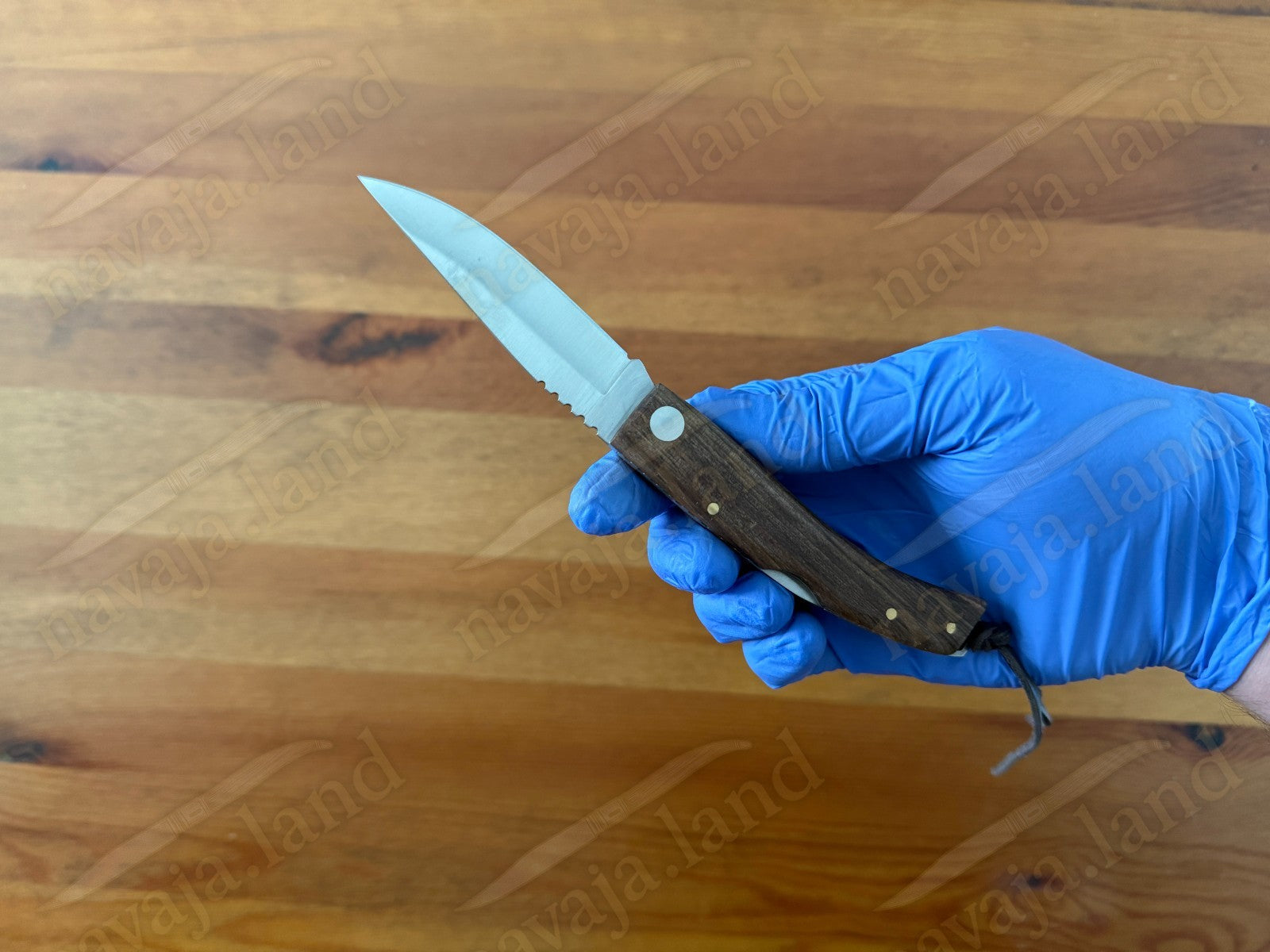 Joker Ibérica Folding Knife Walnut Wood Handle 3.15” MOVA 1.4116 Stainless Steel