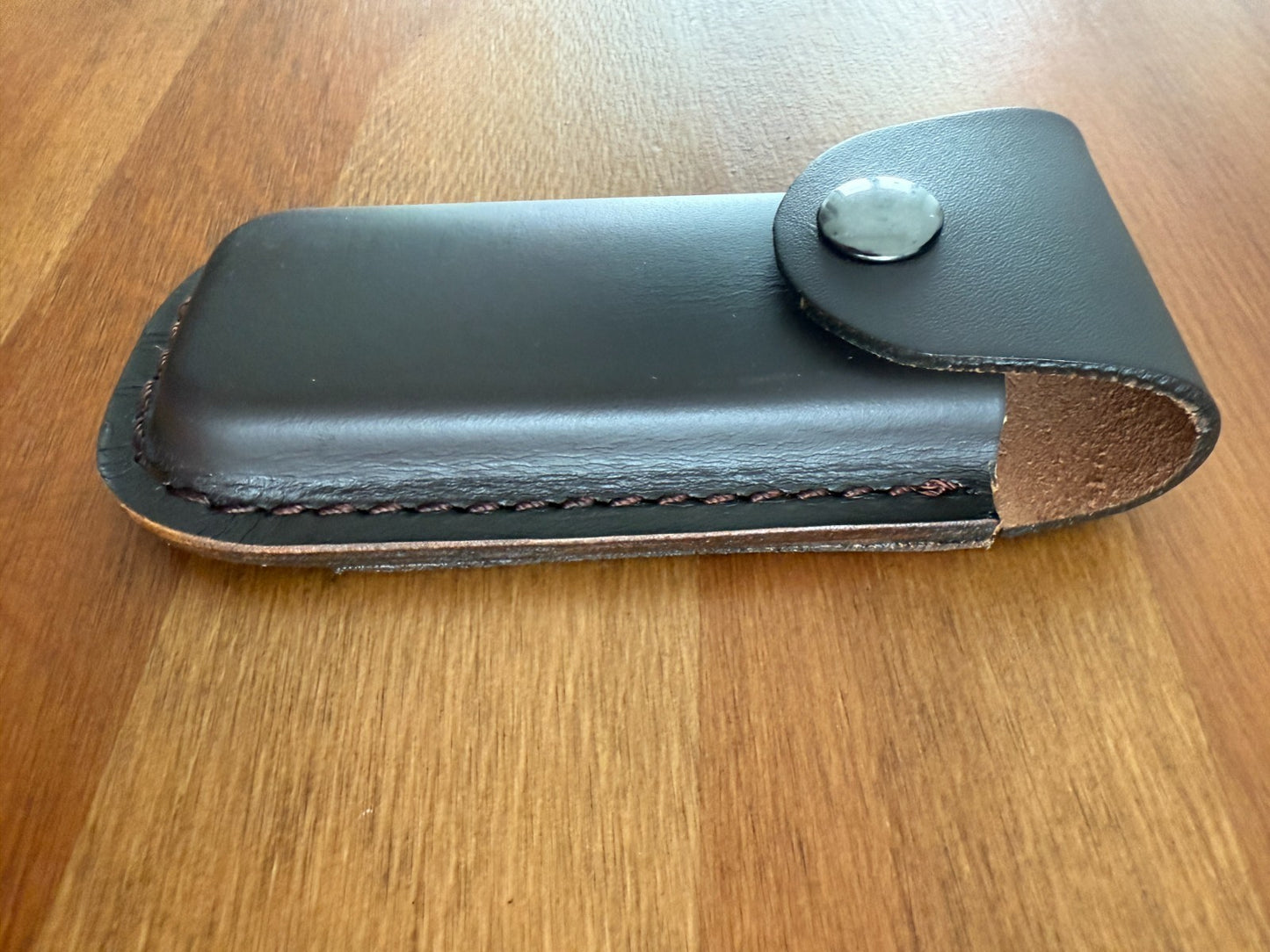 Leather Sheath for Folding Knives 4 x 11.5 cm (1.6 x 4.5 in) Belt Pouch Knife