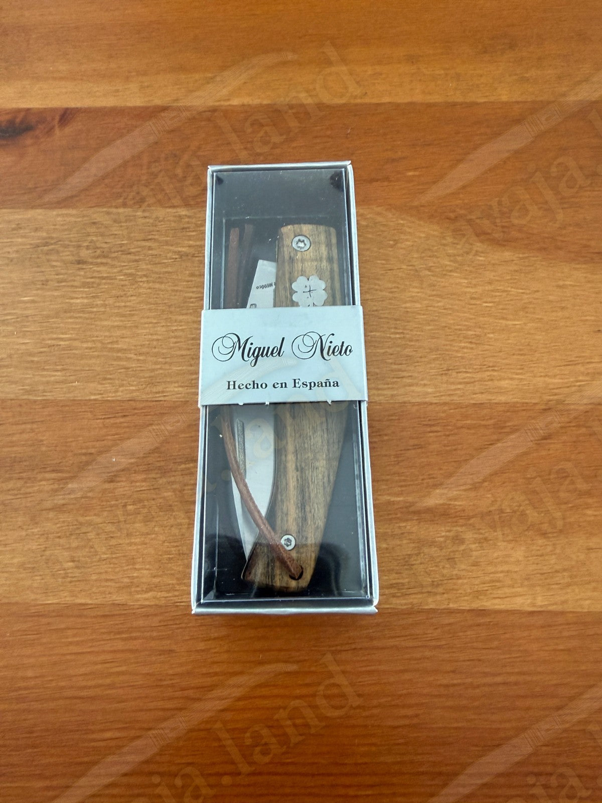 Miguel Nieto🍀LUCK Spanish Folding Knife Böhler N690Co Steel Pistachio Wood