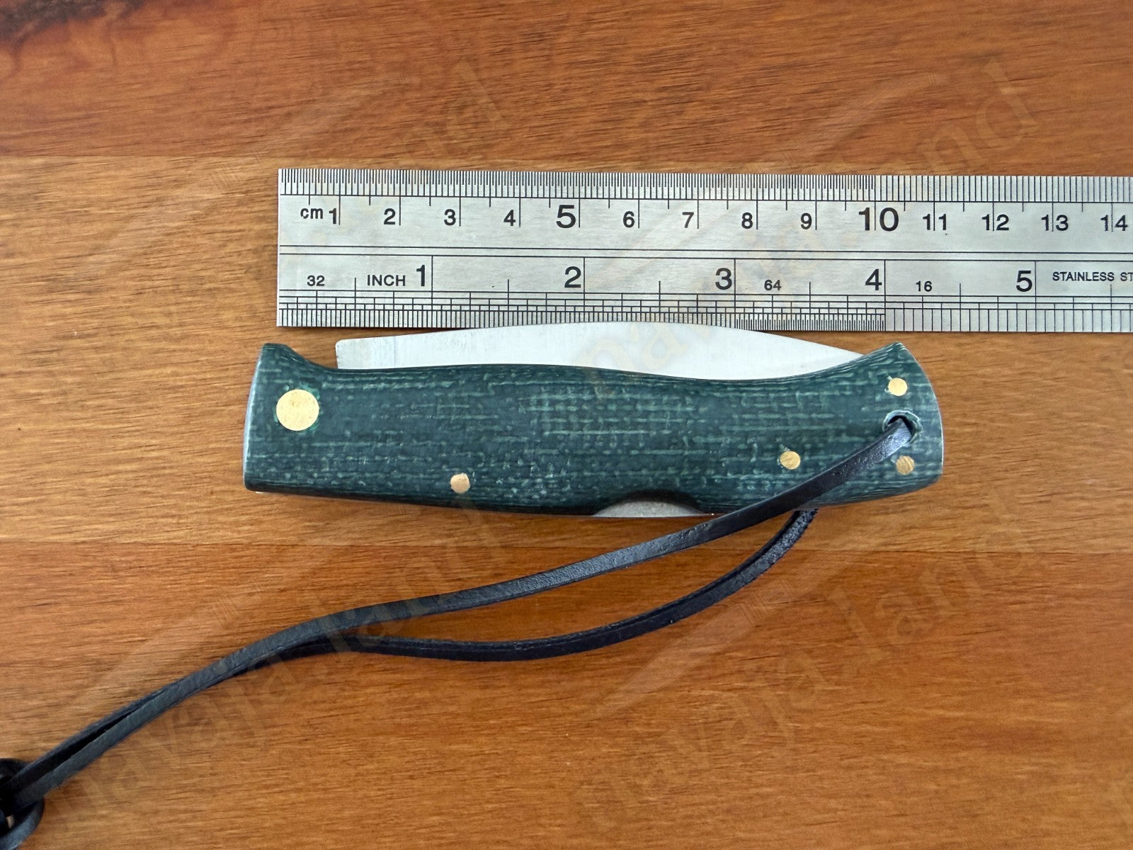 3.2” Joker Artica Bushcraft Folding Knife (Green Jute Micarta Handle) From Spain