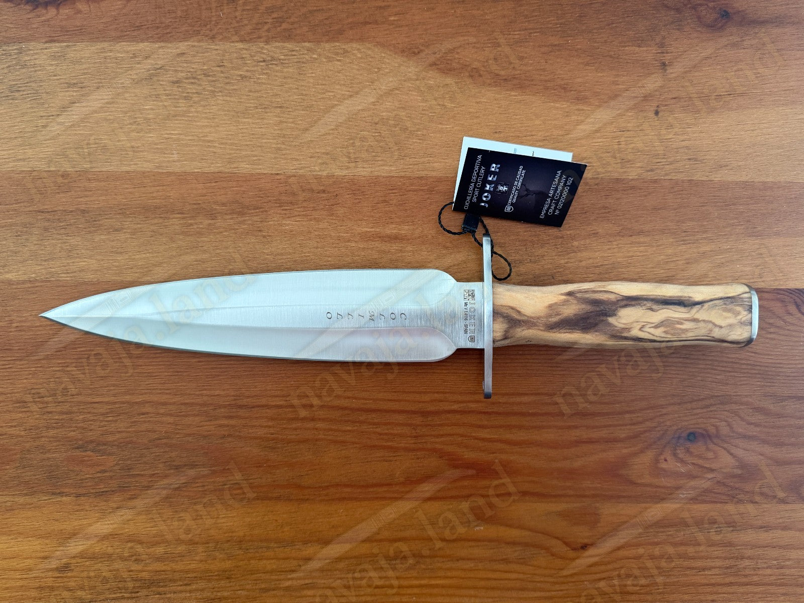 🔪Joker Colmillo Hunting Knife – 8.66” MOVA Blade | Olive Wood Handle | Spain