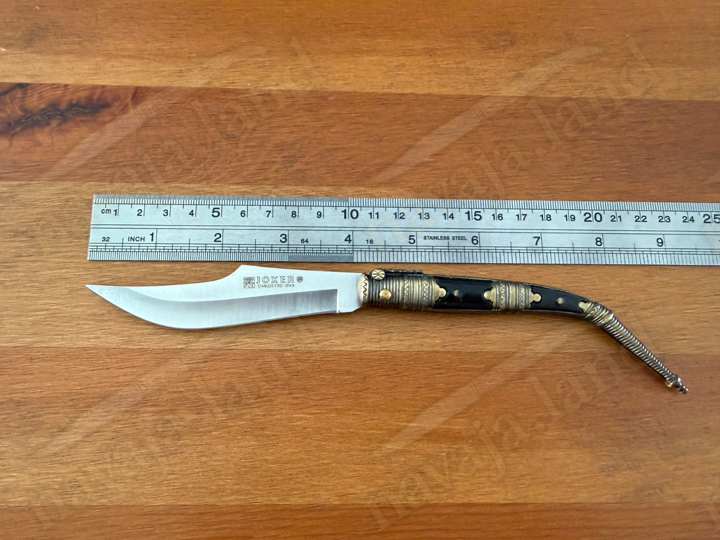 4” Albacete Navaja Joker Arabian Knife Zamak Handle Handmade Slipjoint Spain