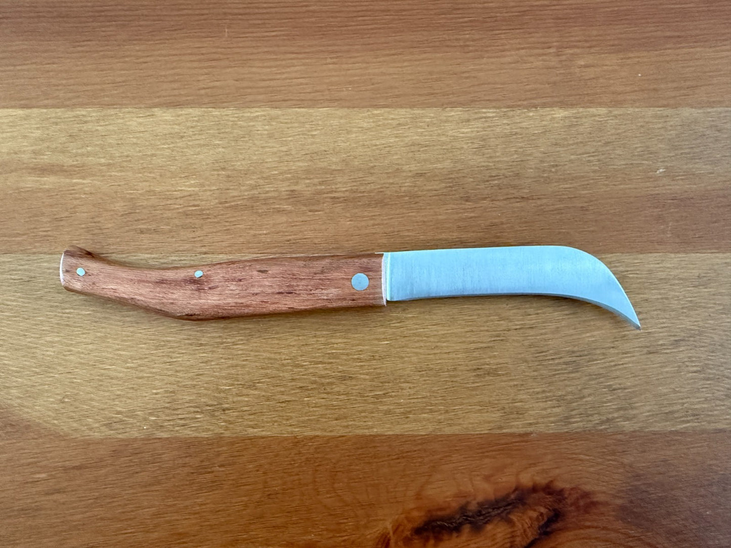 3.5" Tranchete Pallés Stainless Steel Navaja Pocket Knife Wood Handle From Spain
