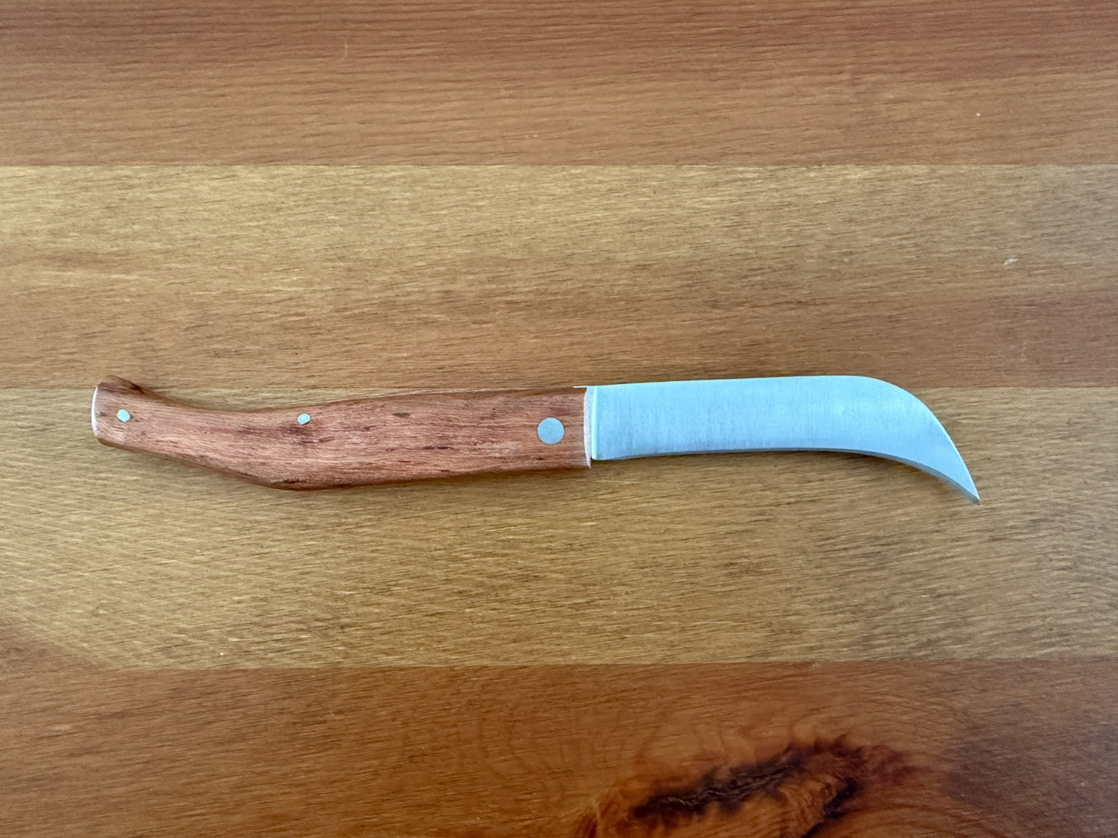 3.5" Tranchete Pallés Stainless Steel Navaja Pocket Knife Wood Handle From Spain