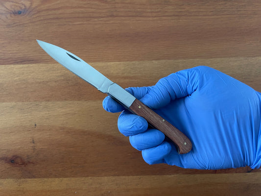 3.2" Navaja Girodia Stainless Steel Blade Wood Handle Slipjoint Made in Spain
