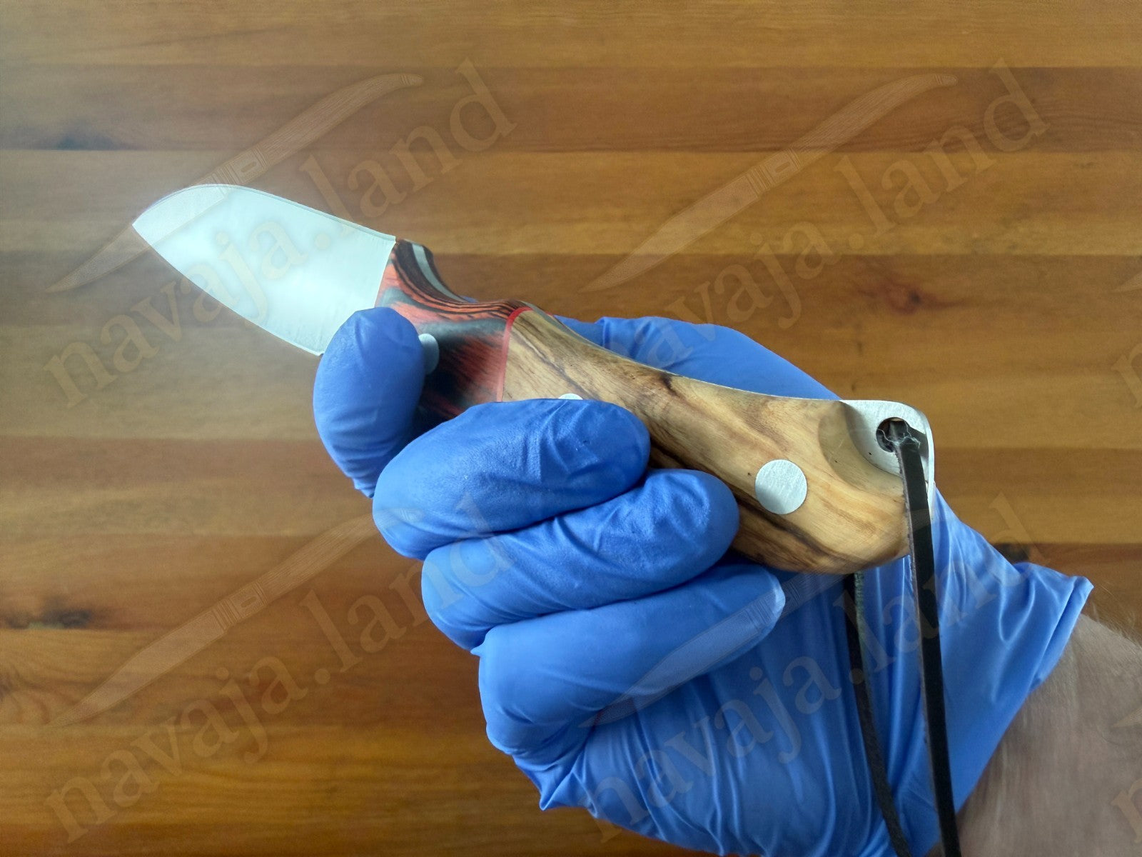 Joker Aguila Bushcraft Knife 4.13” MOVA Blade Olive Wood & Rosewood Handle