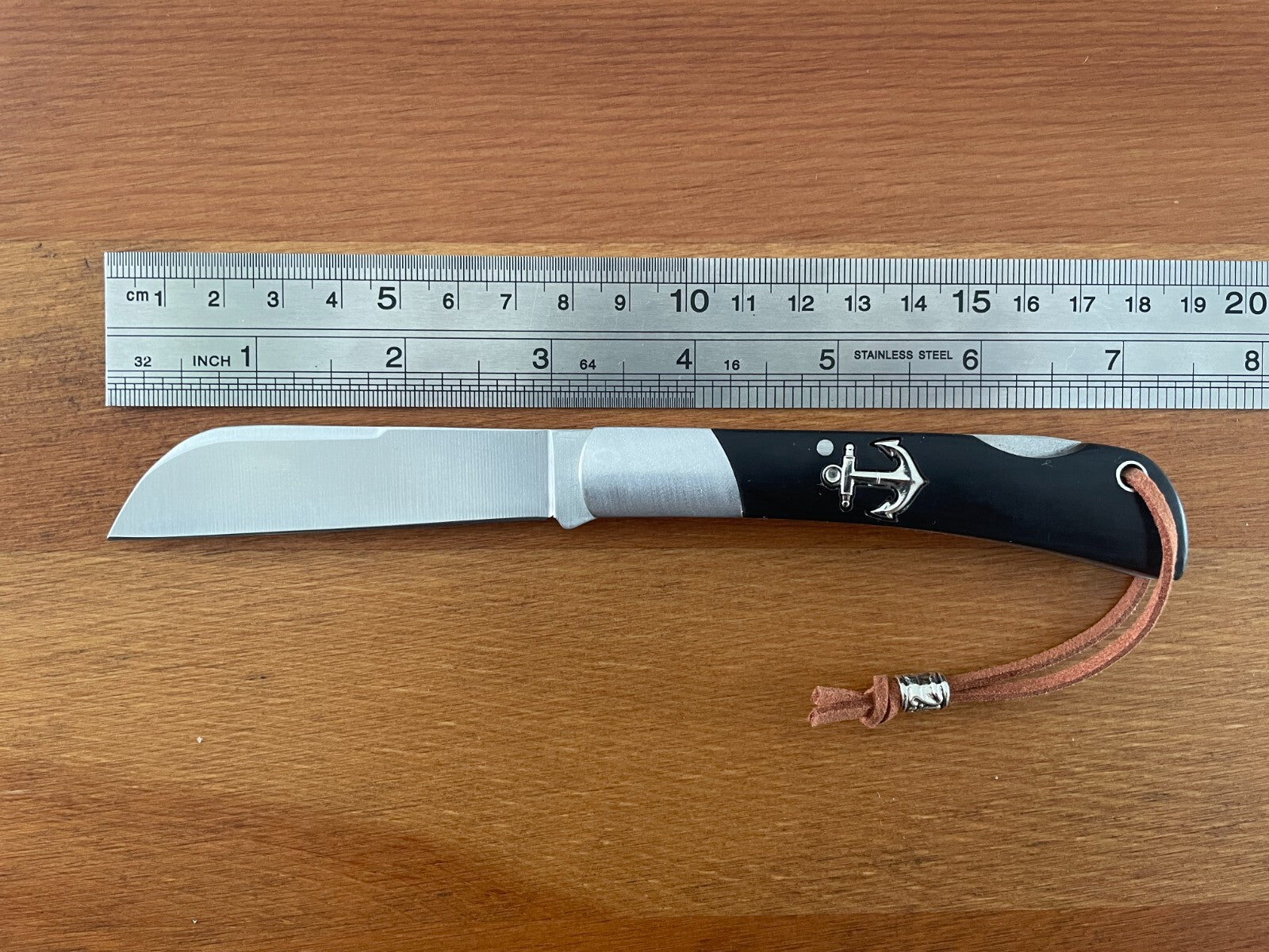 3.15" Beak Marin Navaja Pocket Knife Sailor / Marinera Black Stamina Handle