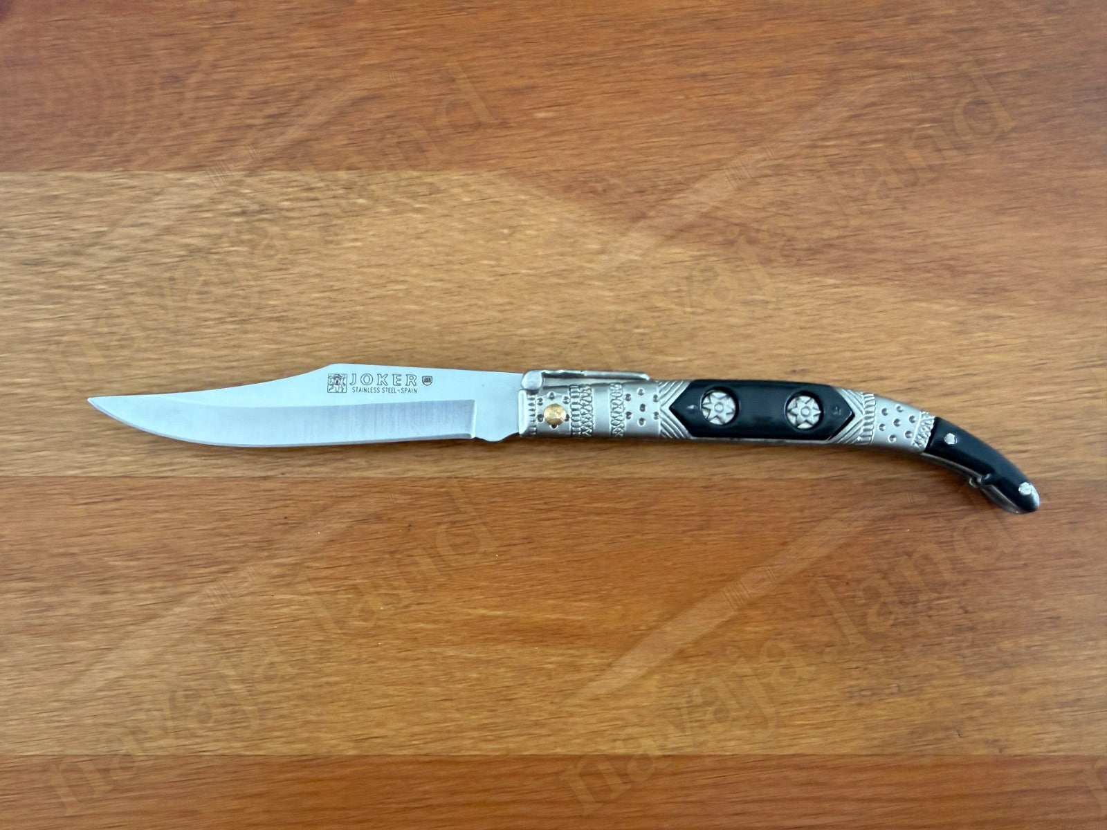 3.5” Albacete Navaja Joker Arabian Knife Zamak Handle Handmade Slipjoint Spain