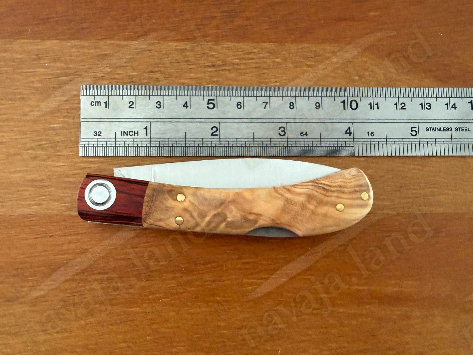 3.15” Joker Bretón Camping Folding Knife (Olive Wood Handle) Handmade in Spain