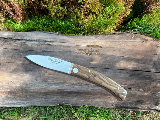 Joker BECADA Knife – 3.15” Sandvik 14C28N Blade | Olive Wood | Lockback - Spain