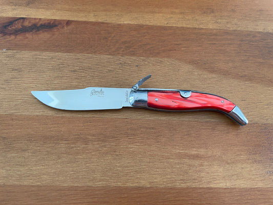 3.3" Spanish Navaja Pocket Knife Celluloid Scales Handcrafted in Spain US Seller