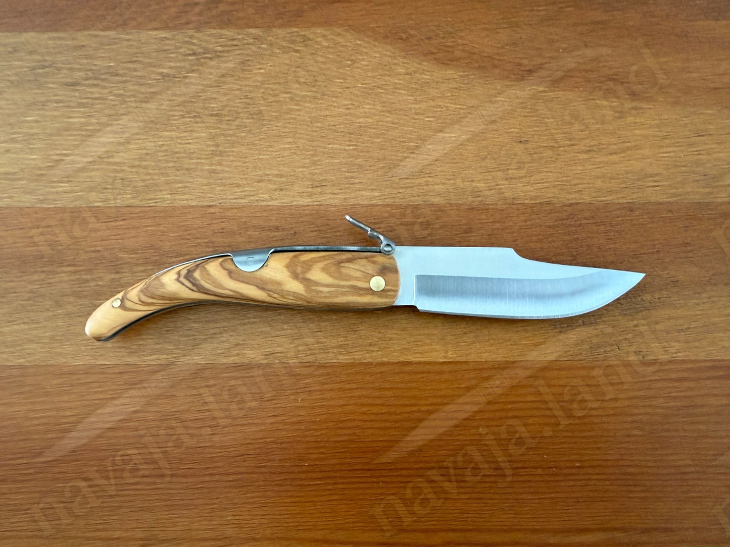 Cudeman Albaceteña 380-L Folding Knife – Olive Wood Handle | Molybdenum Vanadium
