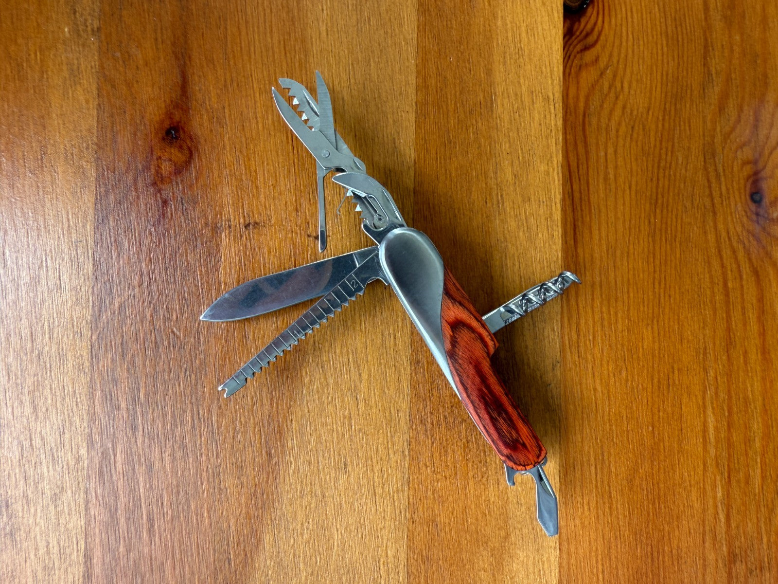 Multitool 14 Uses Pocket Knife With Nylon Sheath Good Quality Multiuse - Spain